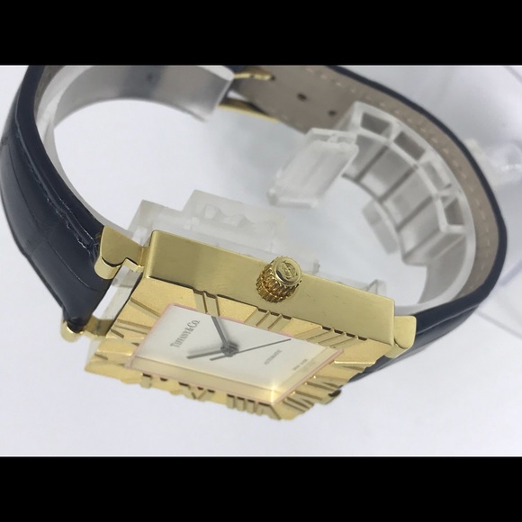Tiffany & co. 18k yellow gold automatic watch - Picture 3 of 7